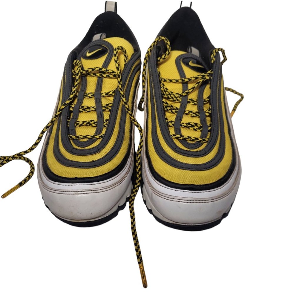 Nike Air Max Plus 97 Frequency Pack Size 10 Black White Yellow